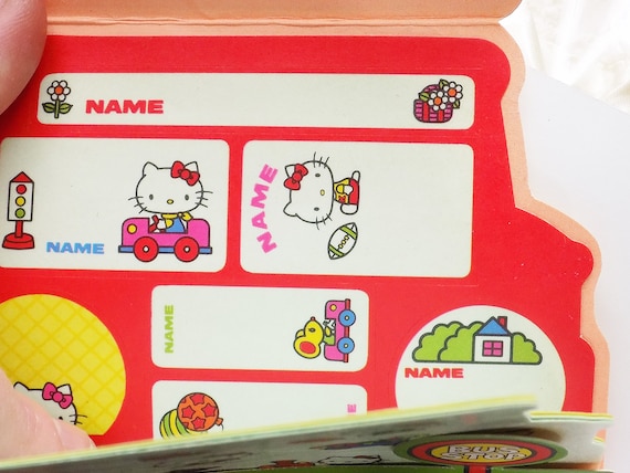 Rare 1976 Hello Kitty Seal Set / Never Used / All Seals Are There