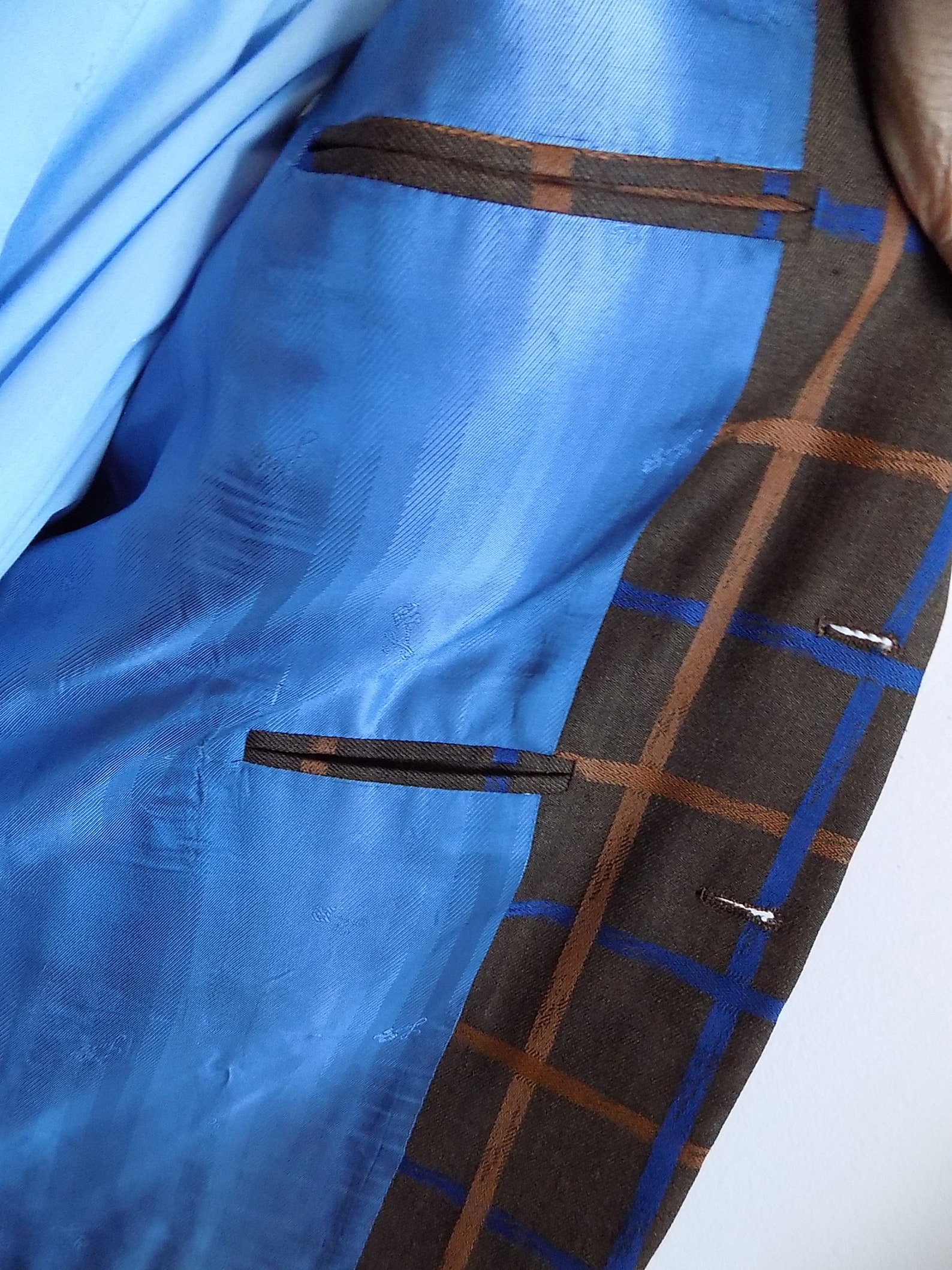 Louis Rotha Rare 1970s Louis ROTH, Las Vegas Label, Brown and Blue