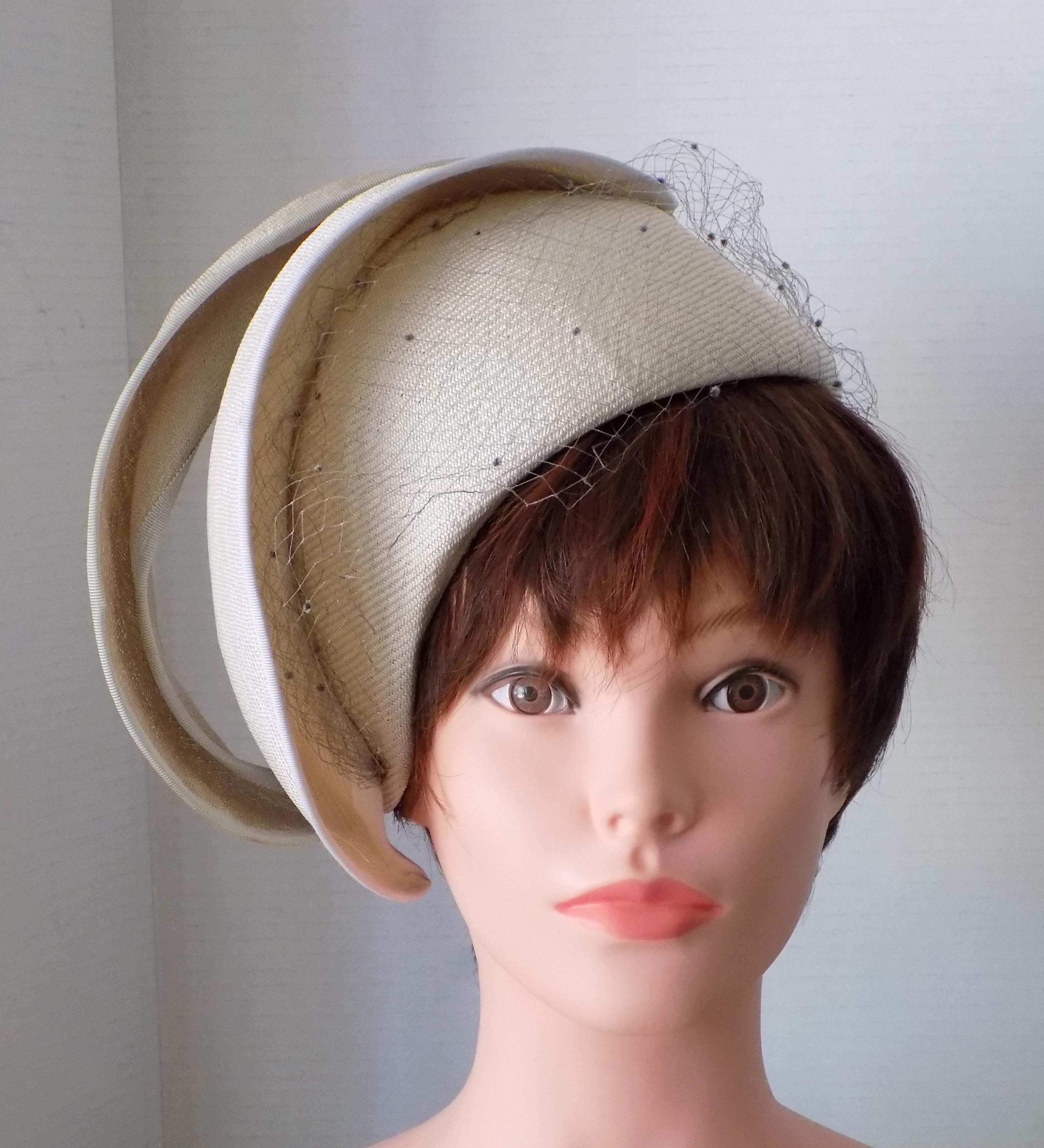 Beautiful Grey Wool Dress/Church Hat by Jack McConnell Jack Mcconnell Hat - Etsy main image 2