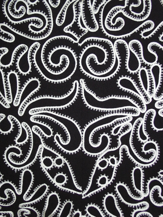 Alix of Miami Designed in Paris 1950s ribbon full
