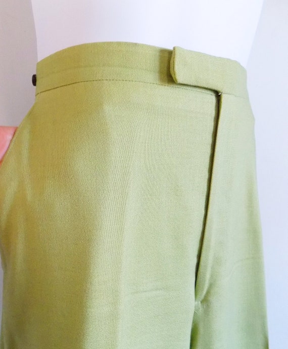 Holy Grail 1950s-60s Men's Lime Green trousers, SU