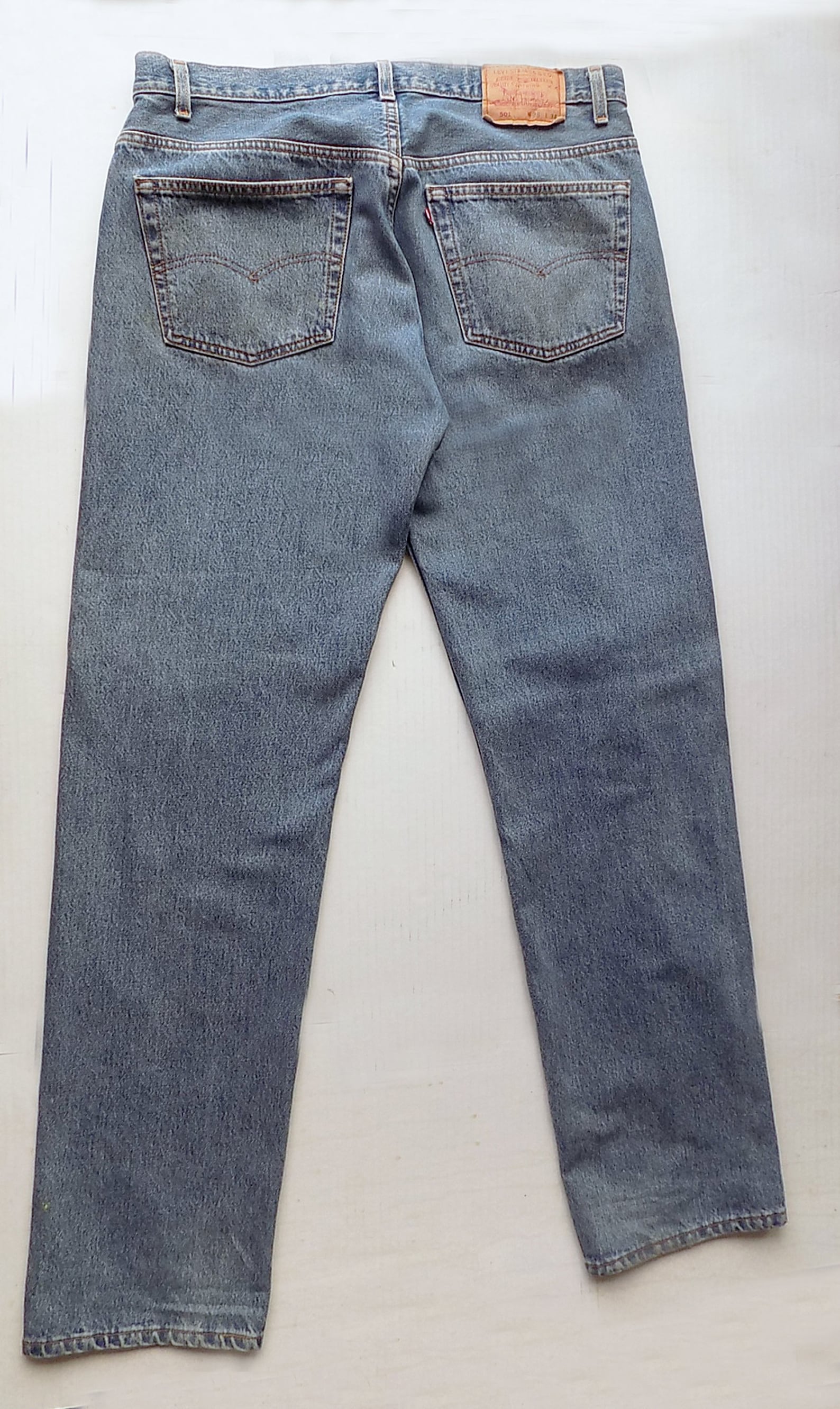 1980s Men's 501 Button Fly Denim Jeans W 38/ L 34 / Unisex | Etsy