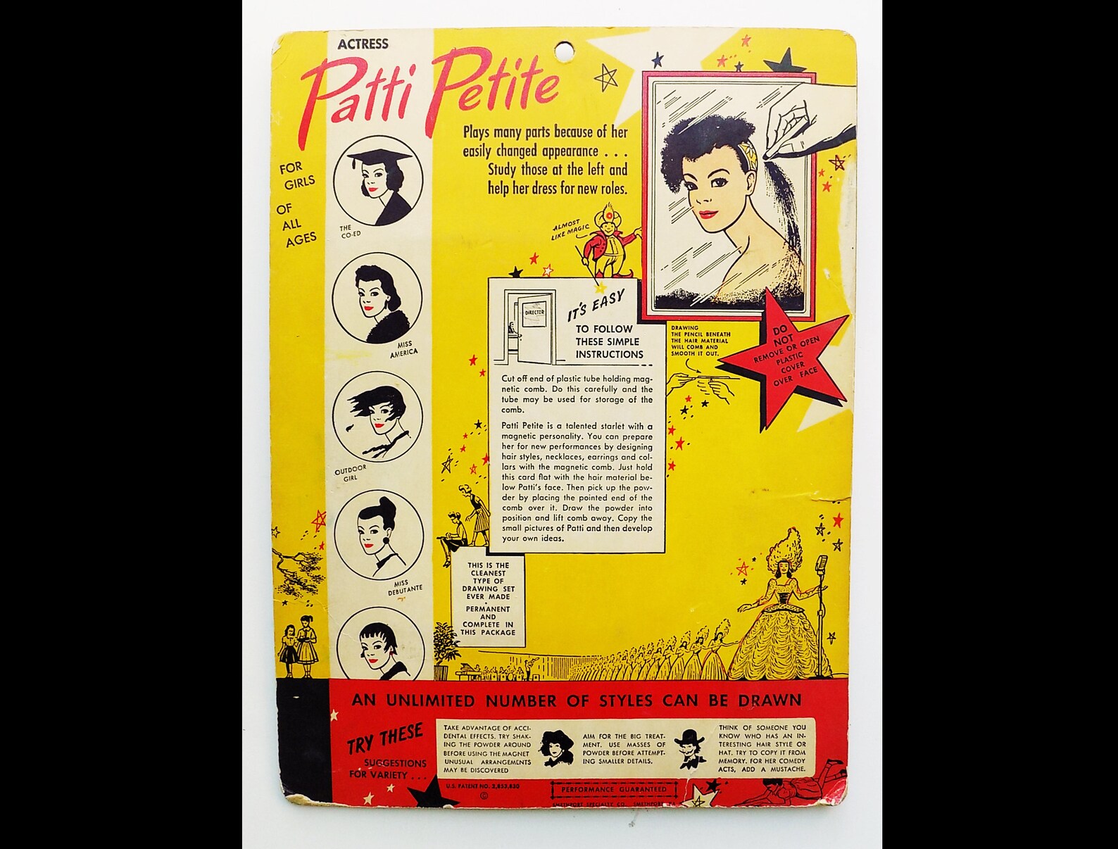 1950s 60s PATTI PETITE Magnetic Beauty Parlor Magnetic Wand Etsy