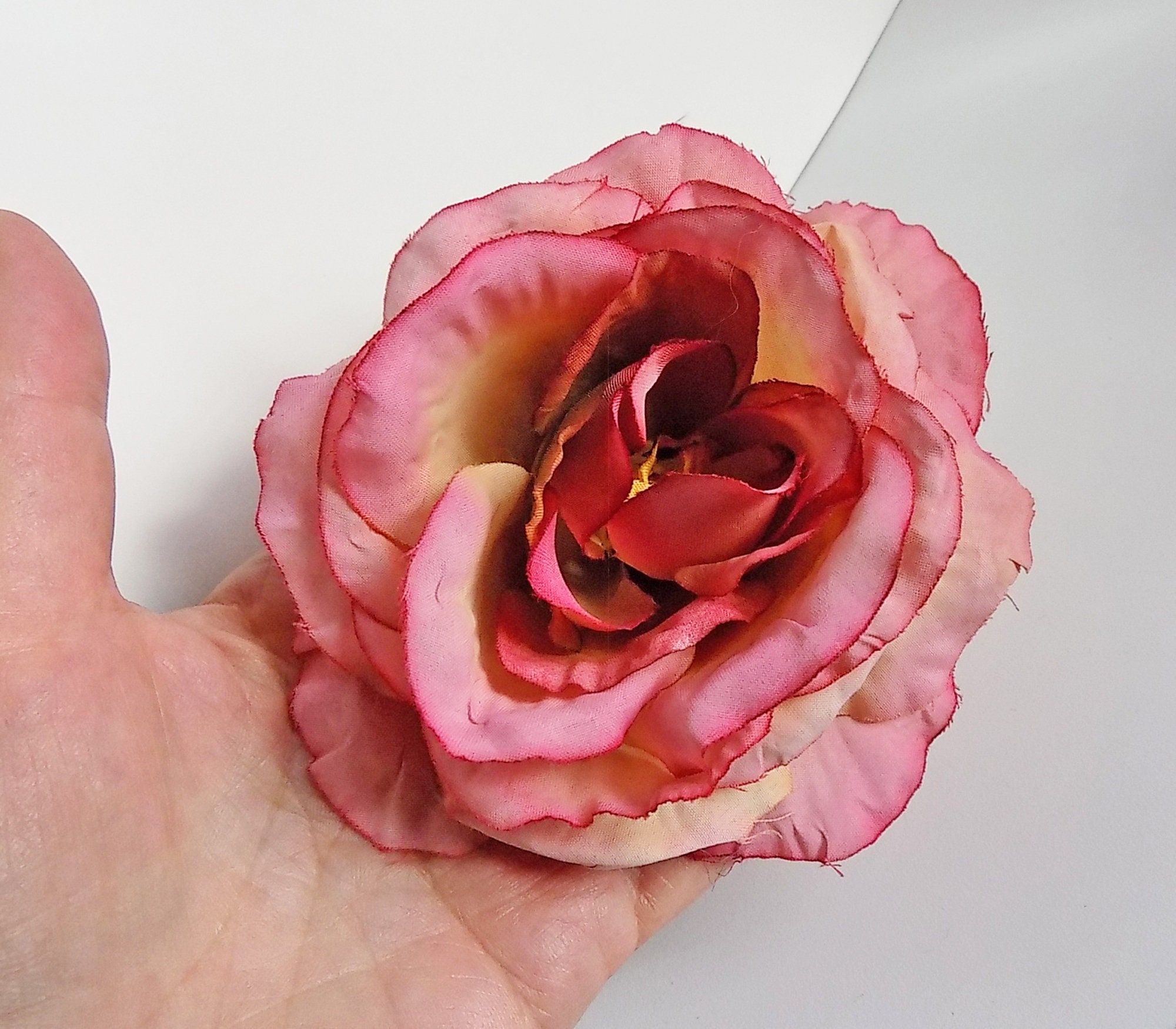 1950s Silk/ Fabric Flowers and Fruit Bunches to Decorate Hats Etsy UK