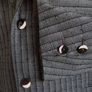 1962 Custom tailored sports coat by Albert Giannone, Auburn, N.Y. , with two tone buttons