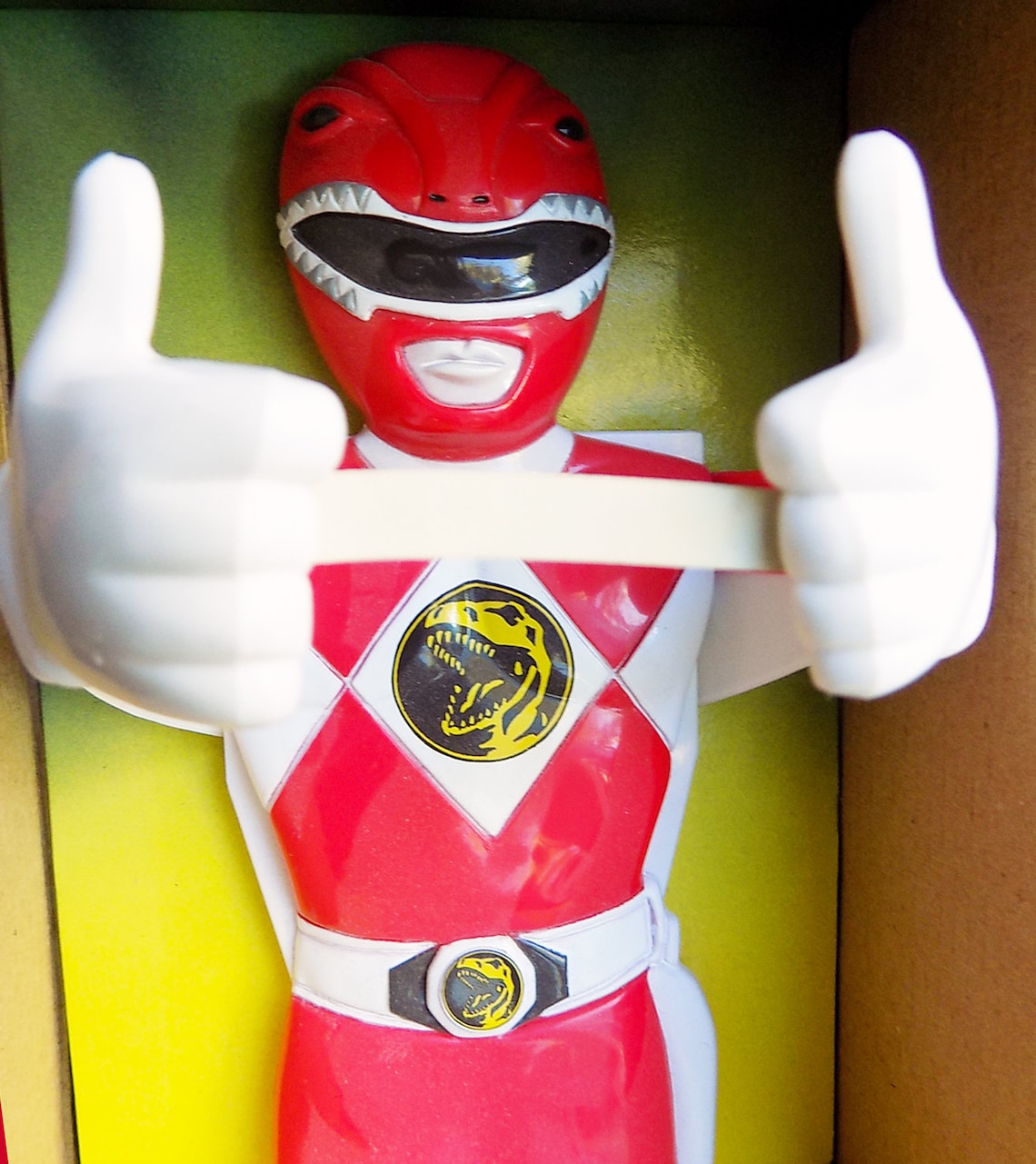 1994 Power Ranger Cup Caddy / New-in-box / MINT Condition / NO FLAWS ...