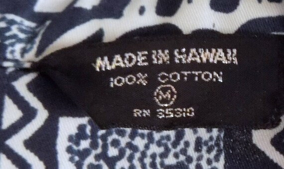 1980's "Made in Hawaii" men's shirt, Tiki, Hula, … - image 3