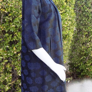 1950s shawl collar dress