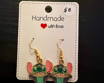 Adorable Stitch Dangling Earrings