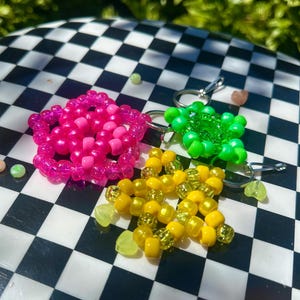 Kandi Star Keychain