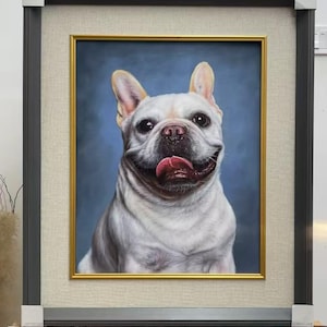 Handmade Oil Painting from Photo – Realistic Pet, Family or Wedding Portrait | Custom Canvas Art for Home, Hallway or Office Display