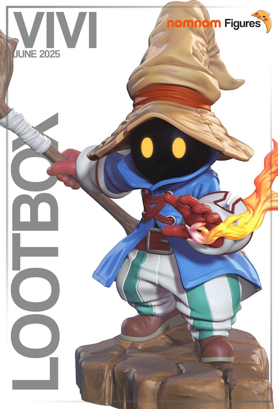FF9 Vivi - Model Kit - Etsy