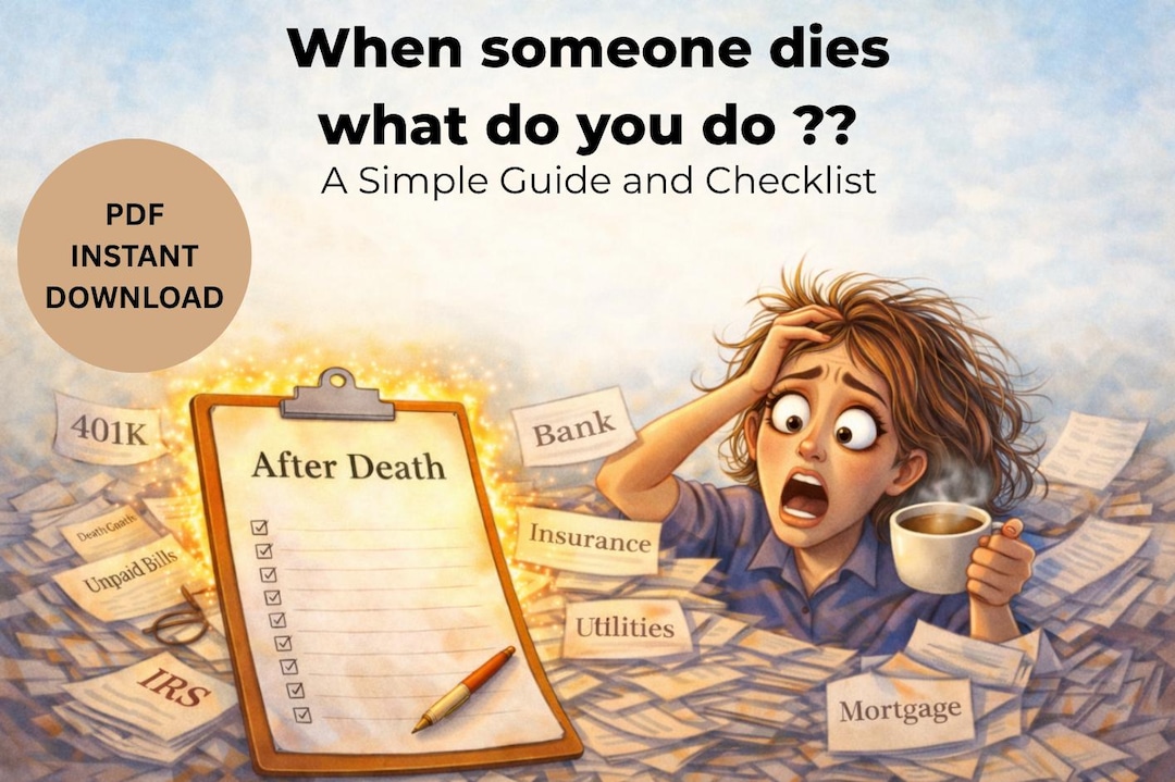 What to Do When Someone Dies – First Steps Checklist | US Edition