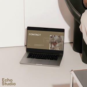 Kit de prensa para creadores de contenido generado por el usuario de lujo moderno y presentación de propuestas de colaboración con marcas - Presentación de Canva para patrocinadores de influencers imagen 8