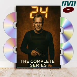 24 – The Complete TV Series DVD Collection (Seasons 1-8) | Action Thriller Box Set + Individual Seasons