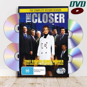 The Closer: The Complete Second Season – Pre-Owned DVD Set | Crime Drama Series | Kyra Sedgwick | 14 Episodes