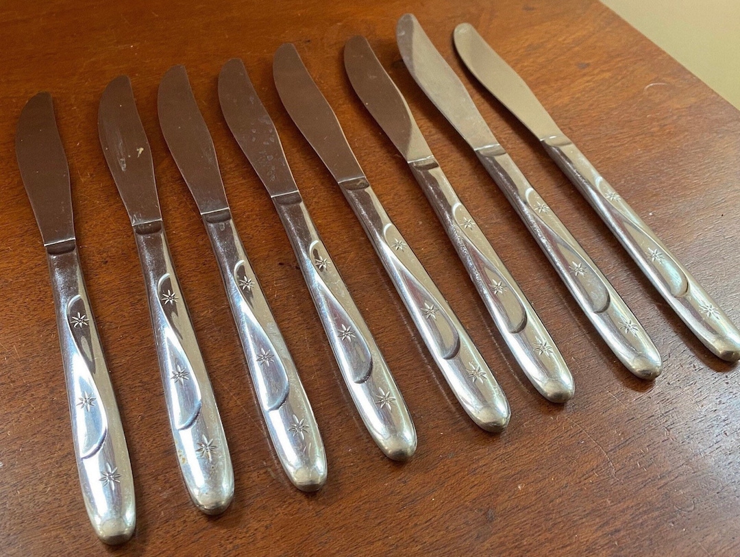 International Deluxe Tonight Atomic Starburst Stainless Flatware 17 Pi – Olde Kitchen & Home