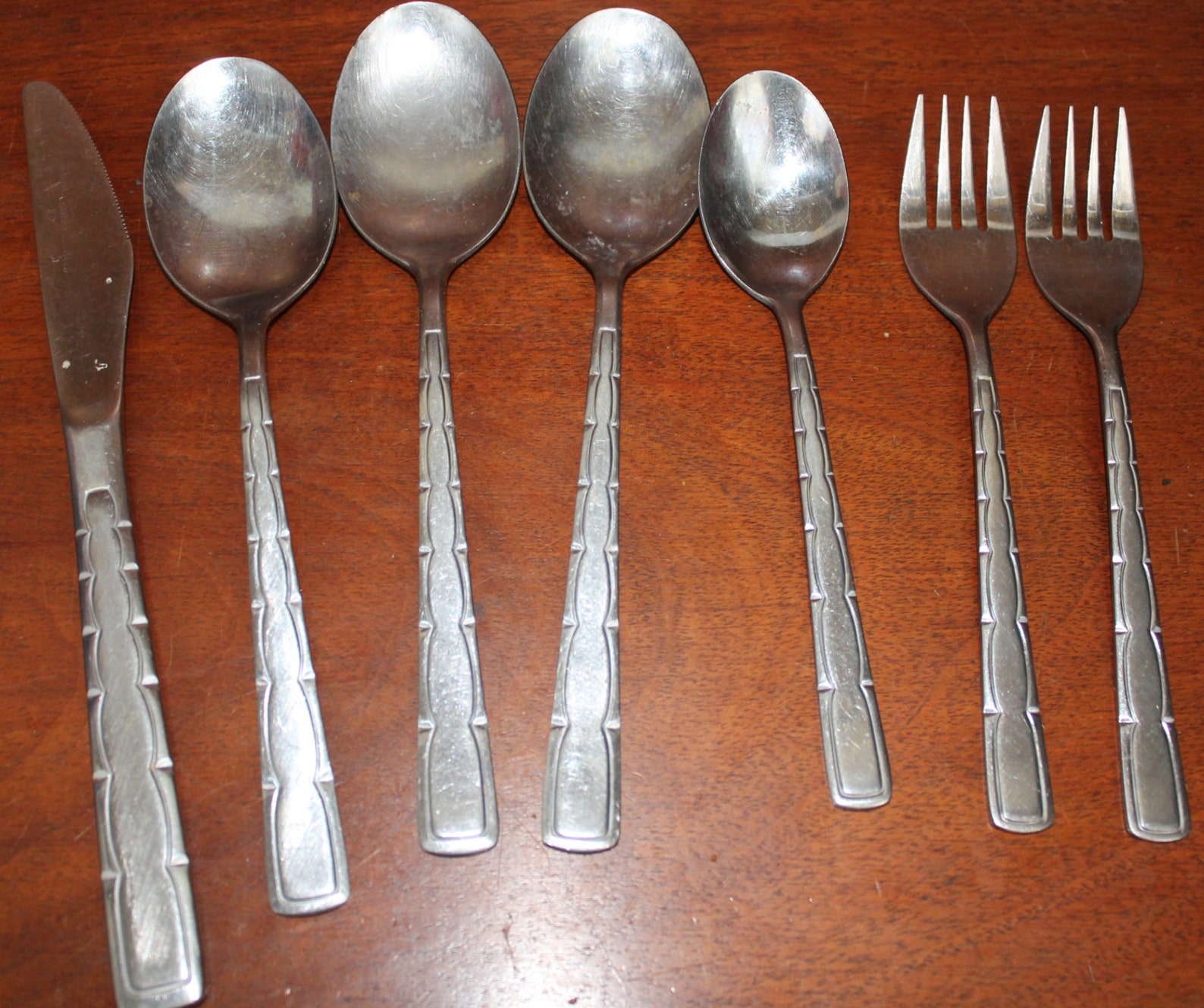 ROGERS Co. Stanley Roberts Flatware Korea Stainless - Etsy