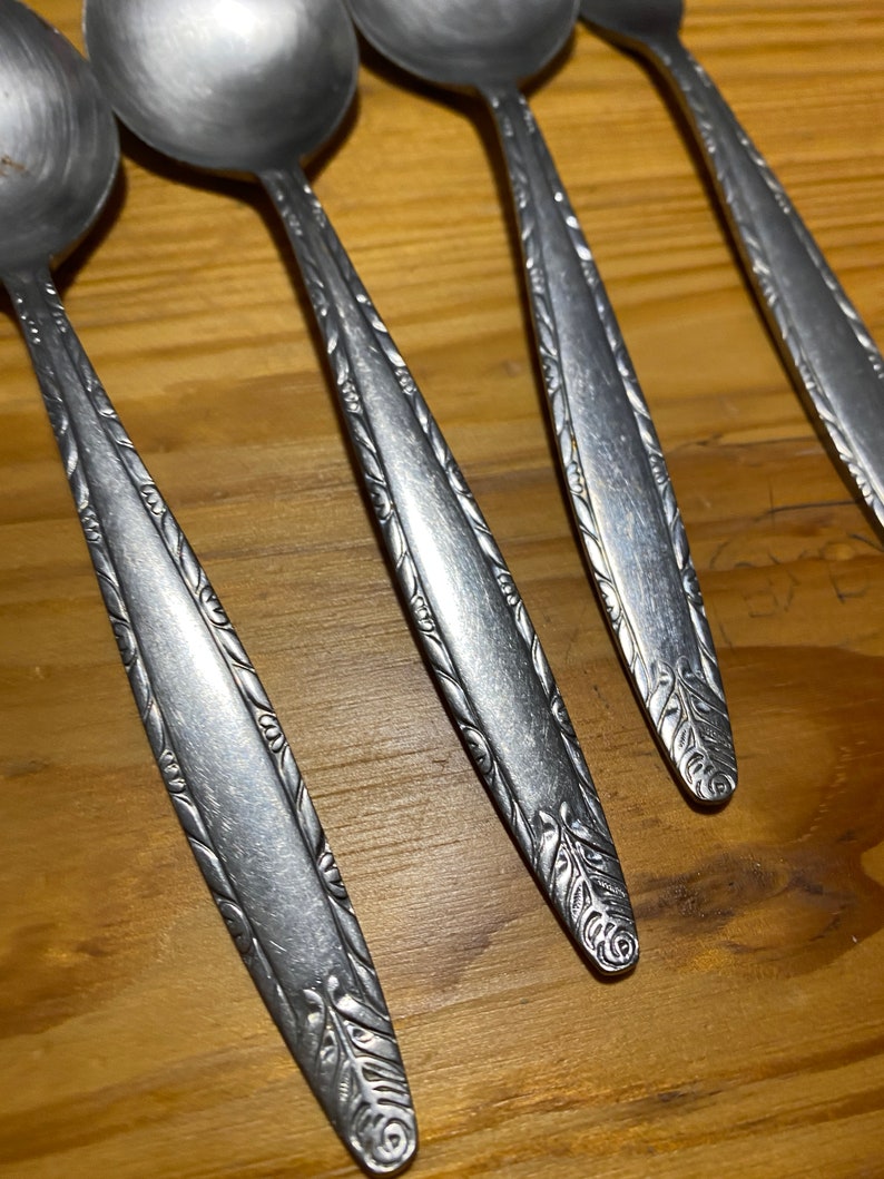 OXH84 Stainless Silverware Mid Century Modern Oxford Hall Etsy