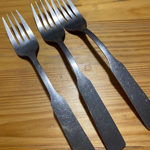 Vintage Stainless Flatware: PLYMOUTH COVE fiddle flatware | replacement flatware | fiddle shape