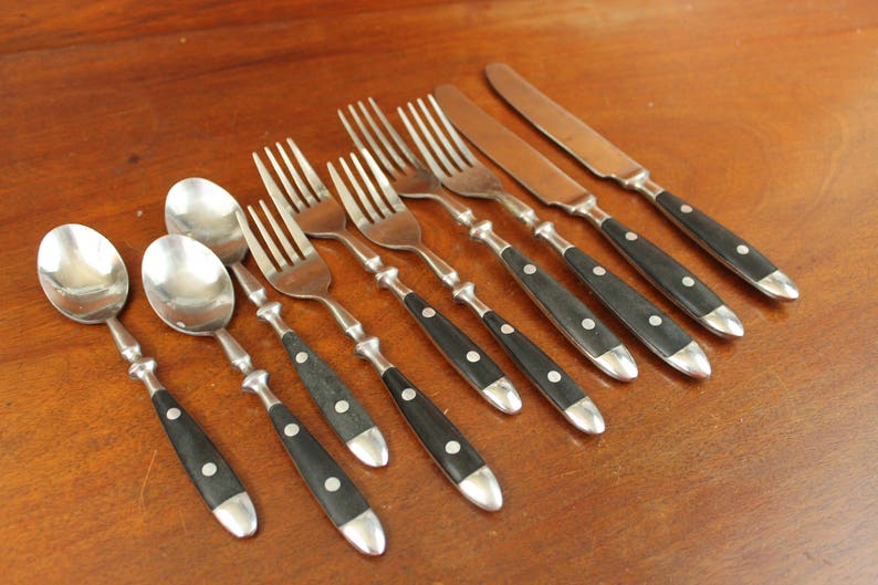 silverware flatware rivets oneida