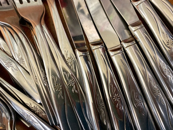 IMPERIAL Stainless Flatware IMI41 Starburst, Star Atomic IMPERIAL Stainless Flatware IMI41 Starburst, Star Atomic