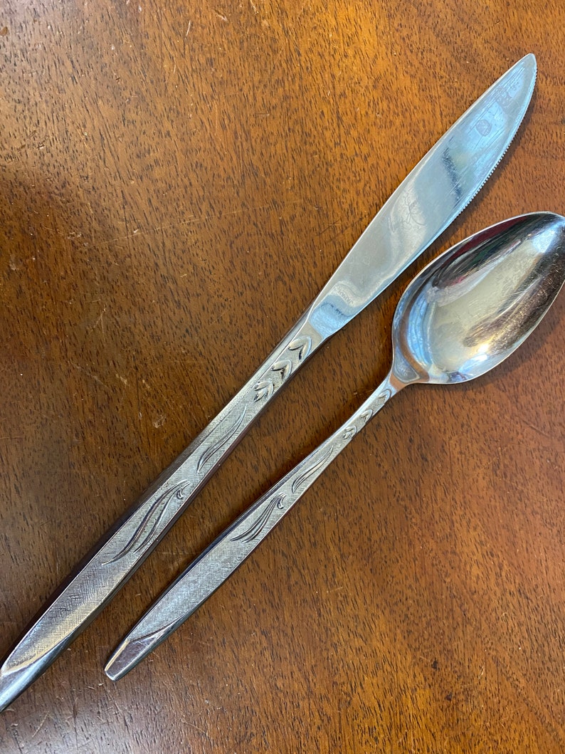 EKCO Silverware Replacement Flatware MARY JANE Mid Etsy