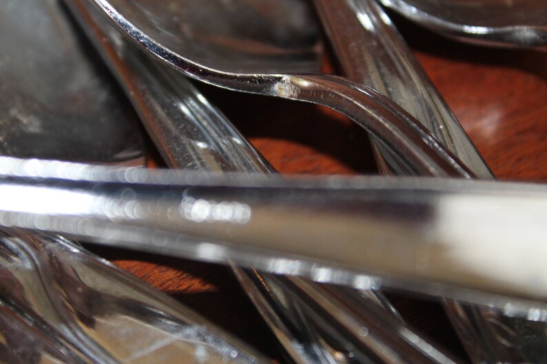 Rose Silverware Vintage Flatware Stainless Marked Japan Etsy