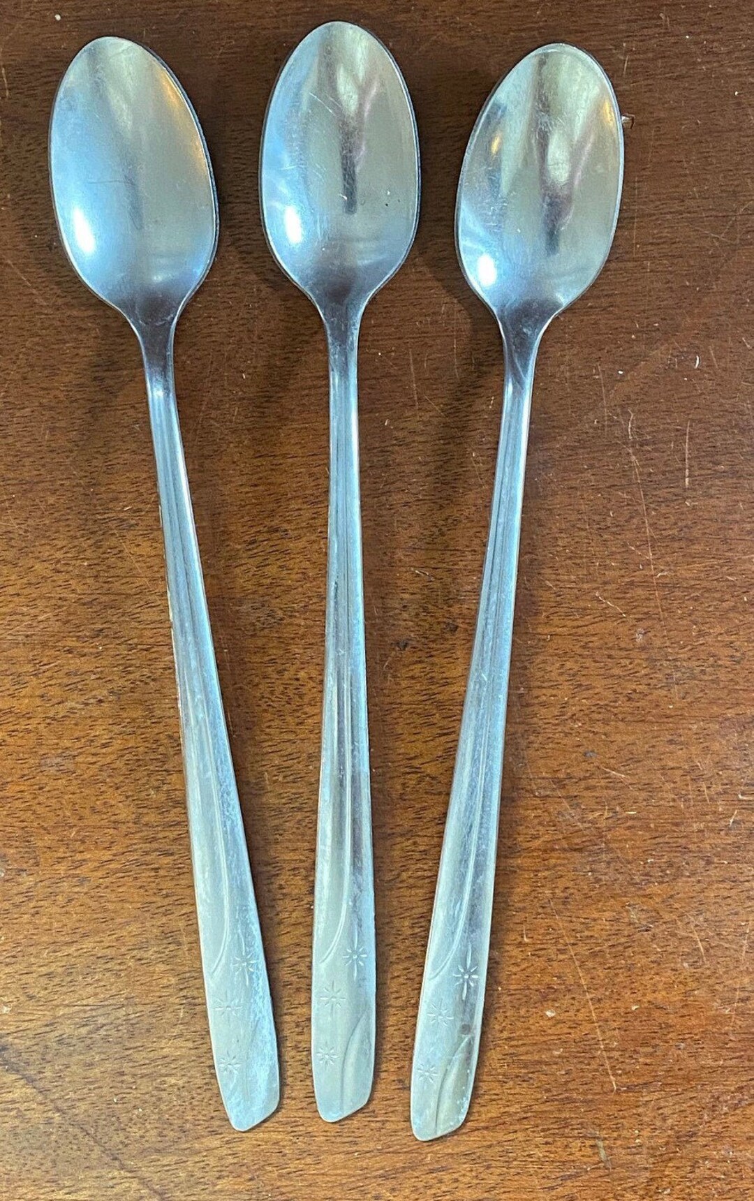 Oneida Vintage Stainless Flatware THOR STARLET Atomic Star Starburst