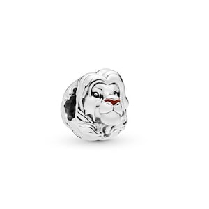 pandora      charm       the lion king simba with pouch s925 silver
