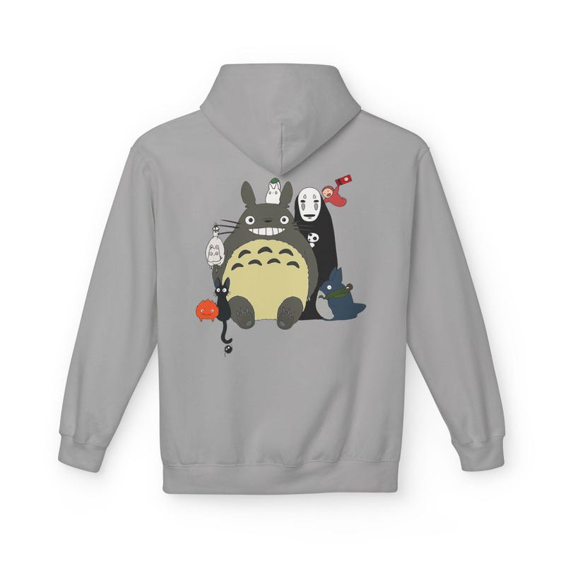 Studio Ghibli Graphic Hoodie | Anime Movie Design image 1
