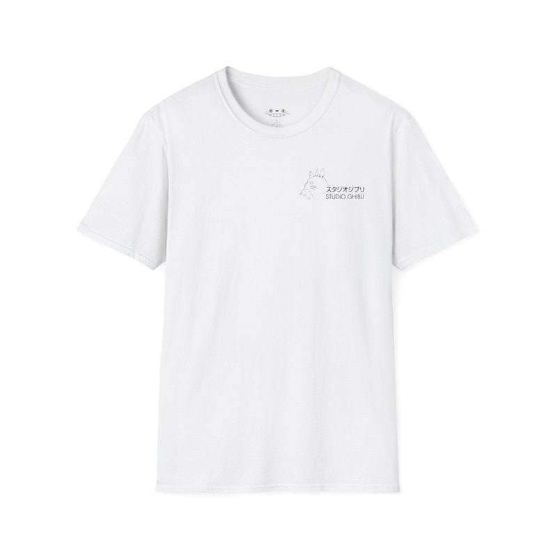 Studio Ghibli Inspired Characters T-Shirt | Anime Forest Spirit Tee image 1