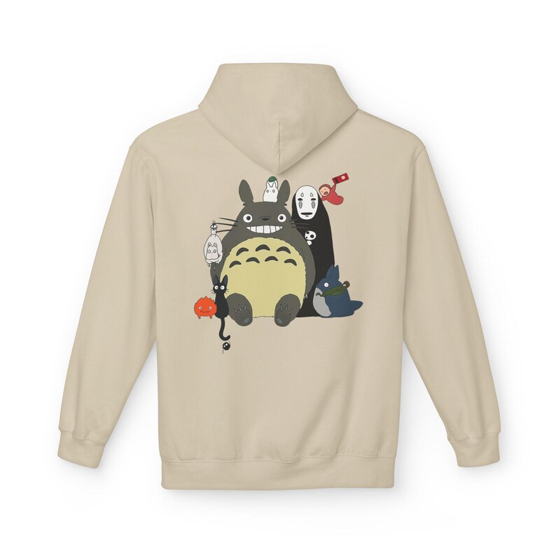 Studio Ghibli Graphic Hoodie | Anime Movie Design image 6