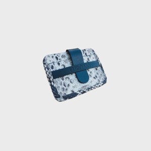 Handmade Python Leather Card Holder | Slim Bifold Wallet for Men | Exotic Snakeskin Minimalist Wallet | Luxury Gift for Him