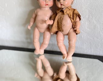 1940年代のヴィンテージ | 手作りベビードール | 不気味でかわいい