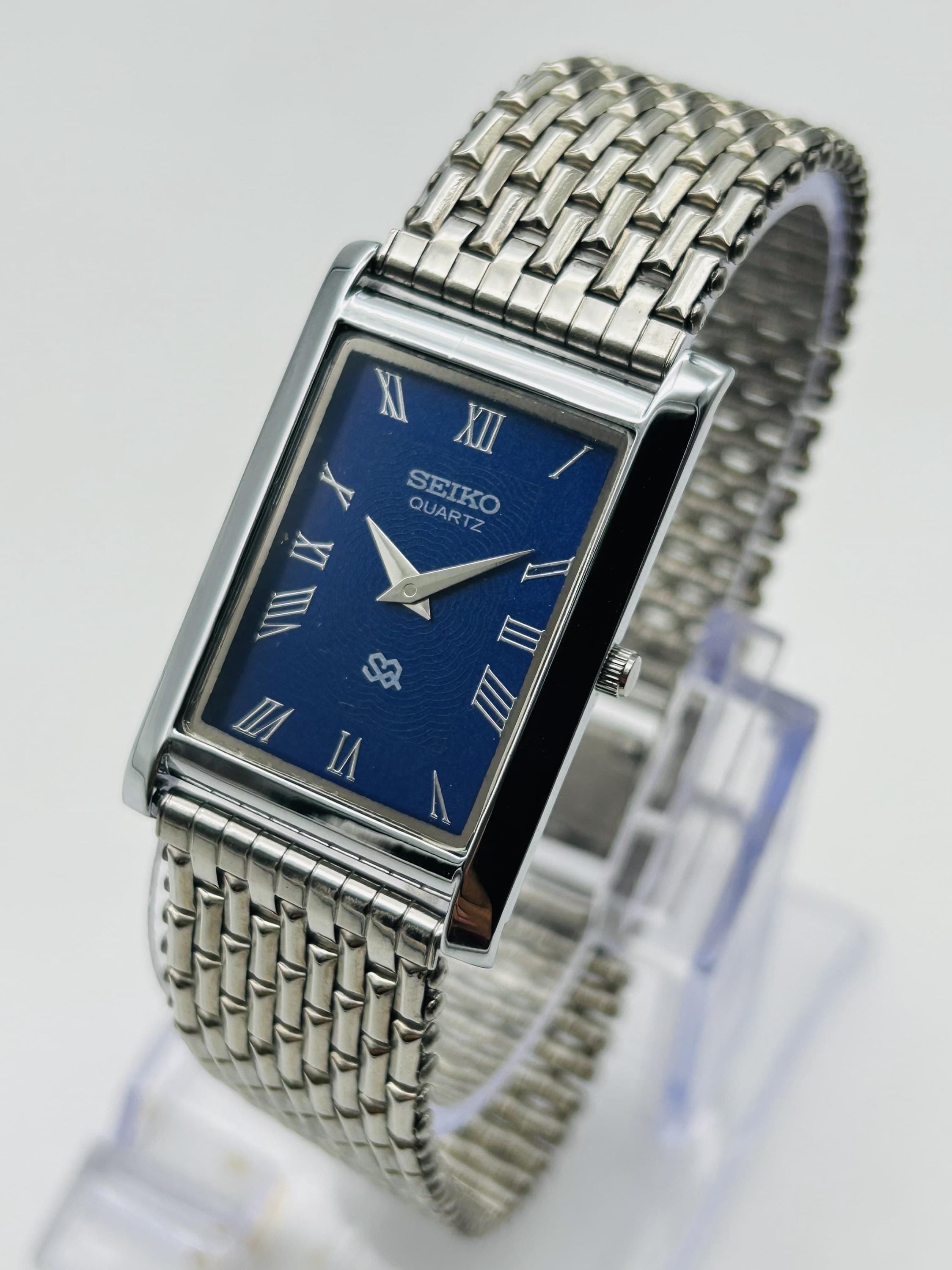 Seiko Dolce Tank Watch - Etsy