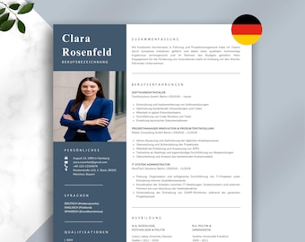 Bewerbungsvorlagen Word, Lebenslauf muster 2025 Bewerbung, Lebenslauf Vorlage Word, Canva + Apple Pages, Lebenslauf Deutsch Vorlagen