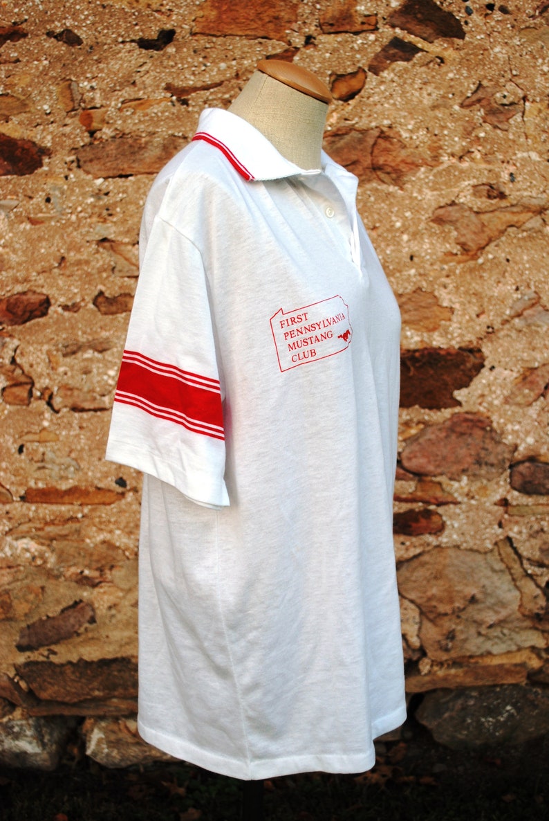 Vintage Mustang Club Pennsylvania Auto Sport Polo Shirt