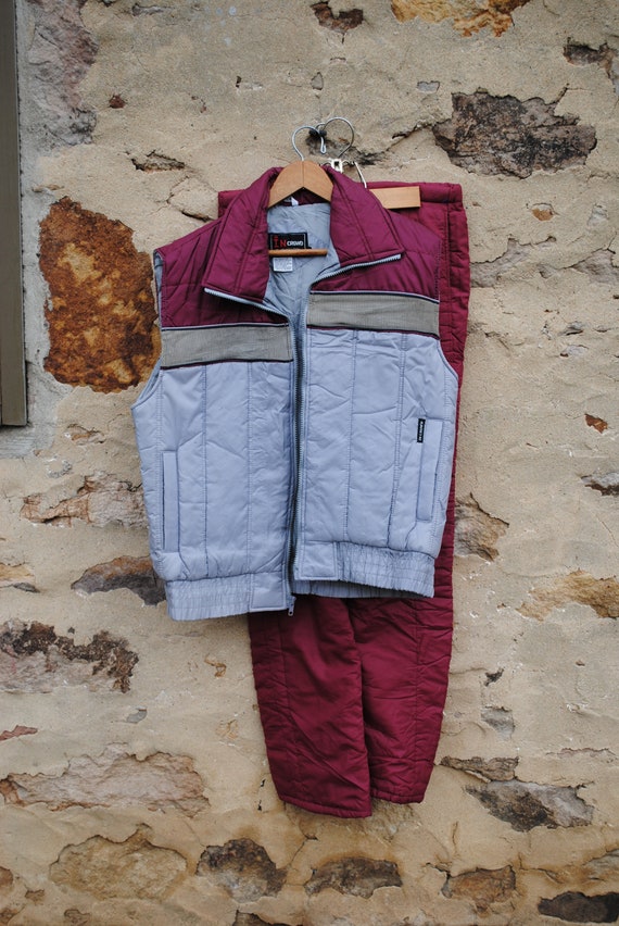 Vintage Winter Quilted Snow Pants - image 6