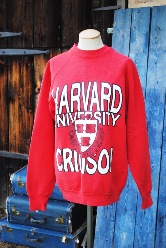vintage harvard sweatshirt