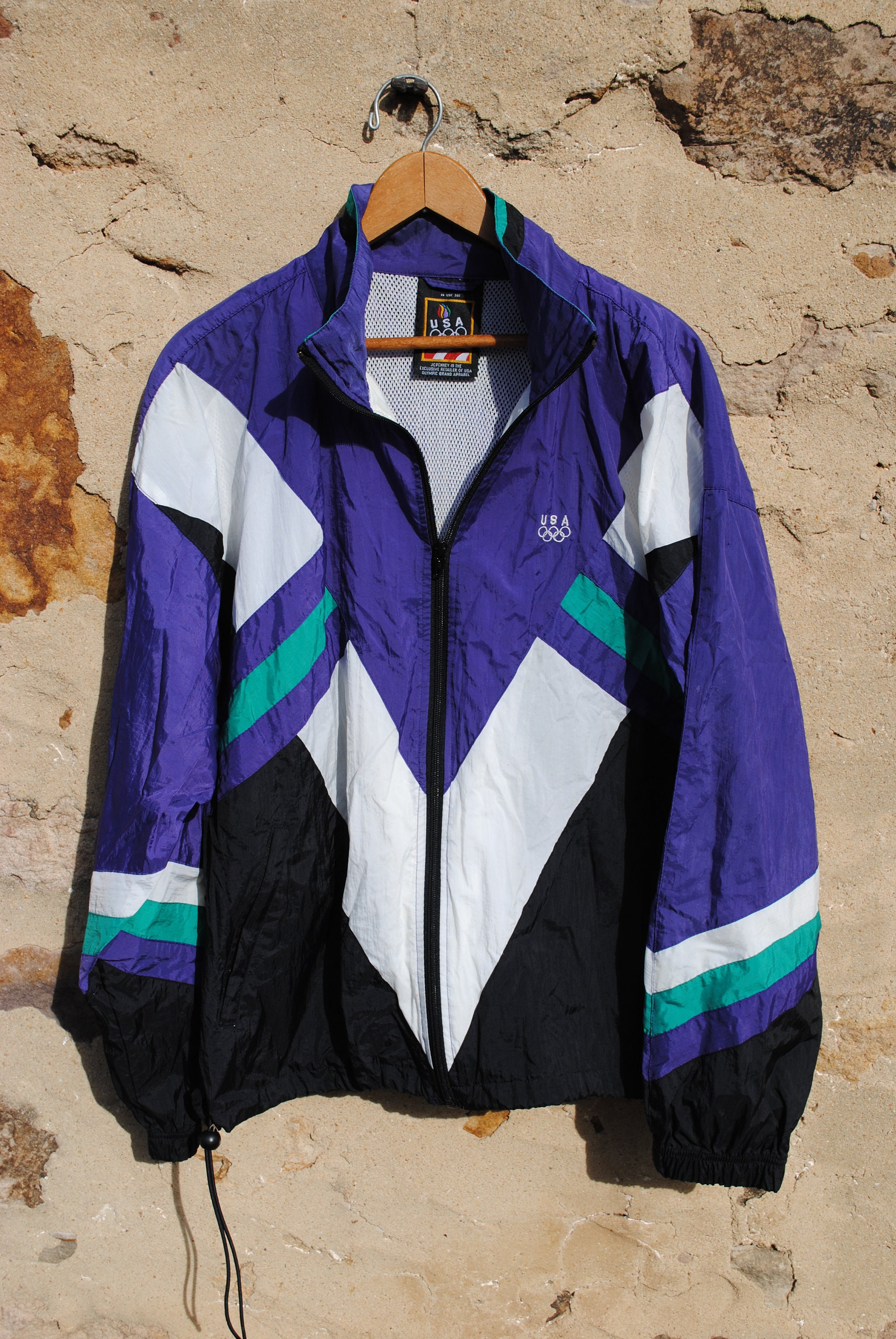 90s clearance windbreaker outfit
