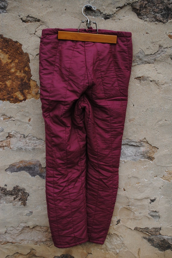 Vintage Winter Quilted Snow Pants - image 4
