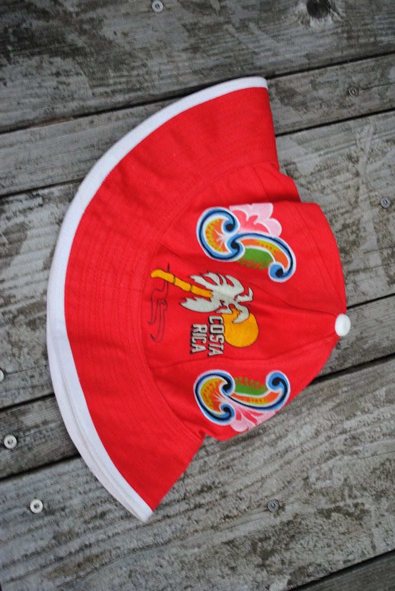 Cute as a Button Vintage Bucket Hat Baby Brim Boho Beach Etsy