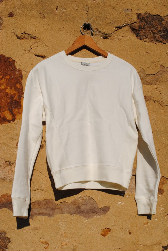 Vintage Champion Sweatshirt White Reverse Weave