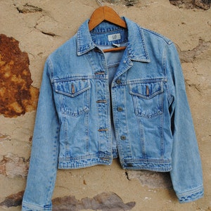 Vintage Gap Denim Coat Petite Jean Jacket