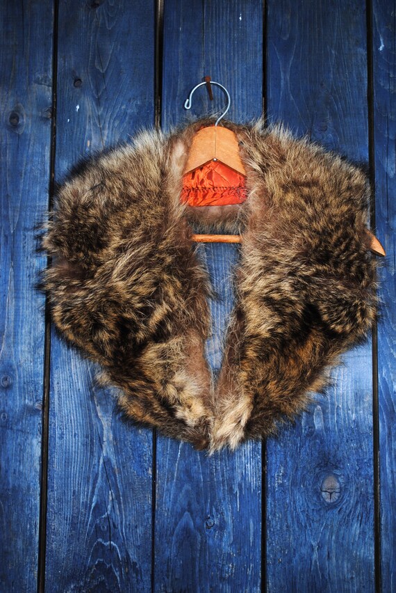 how to add a fur collar to a coat
