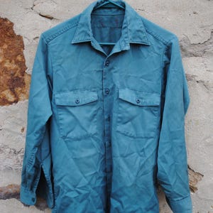 Camisa o chaqueta de trabajo vintage Dickies desgastada para hombre