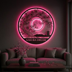 Sakura Led Neon - Etsy