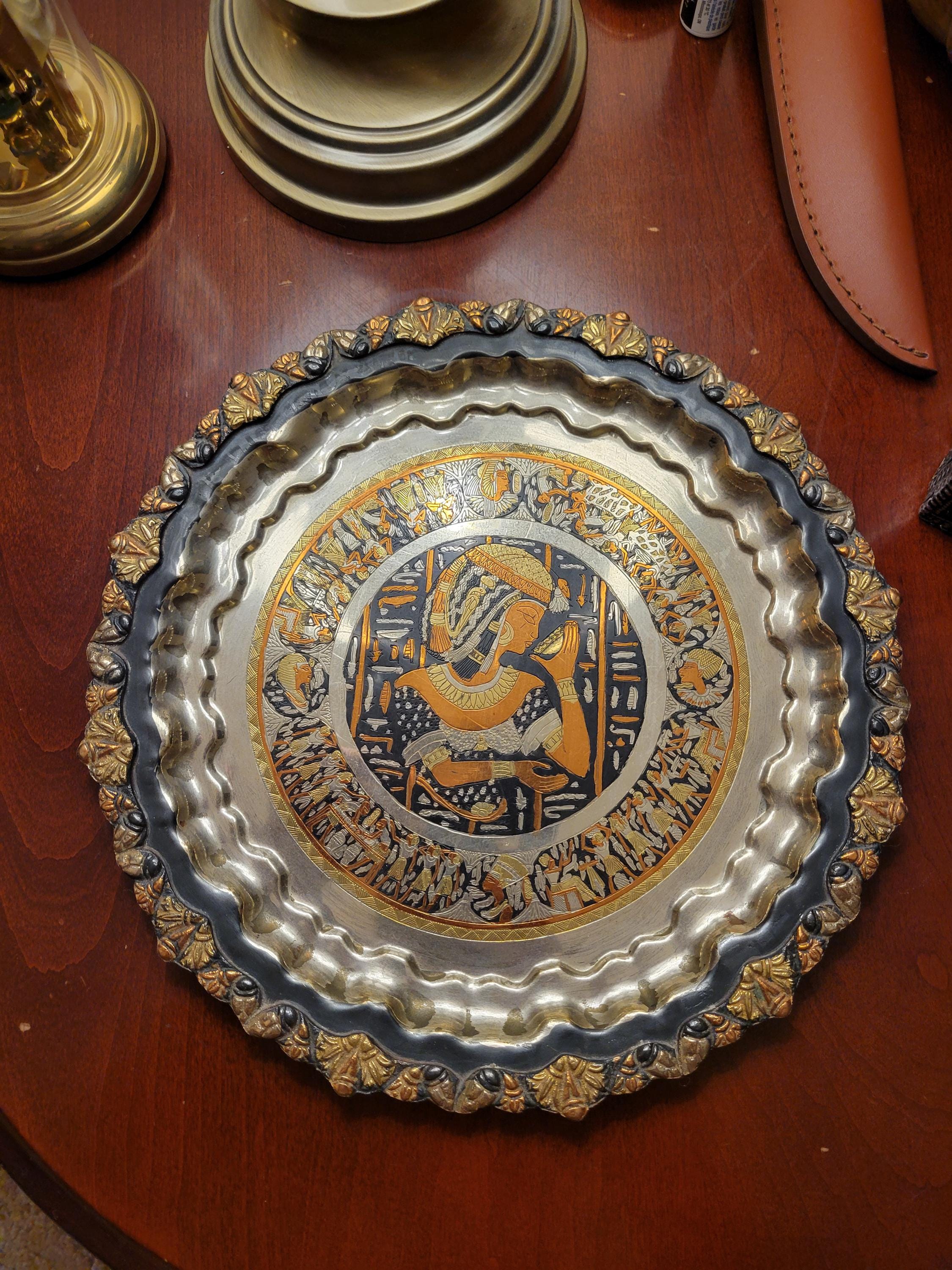 Egypt souvenir plate - Etsy 日本