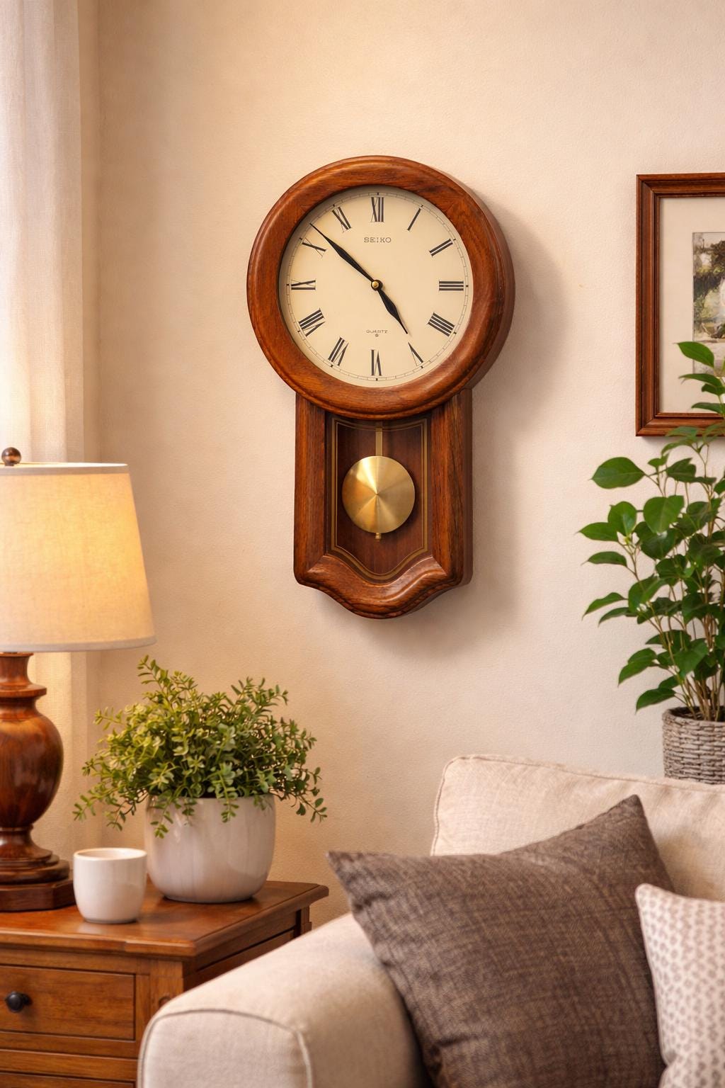 Wall Clock Vintage Seiko - Etsy